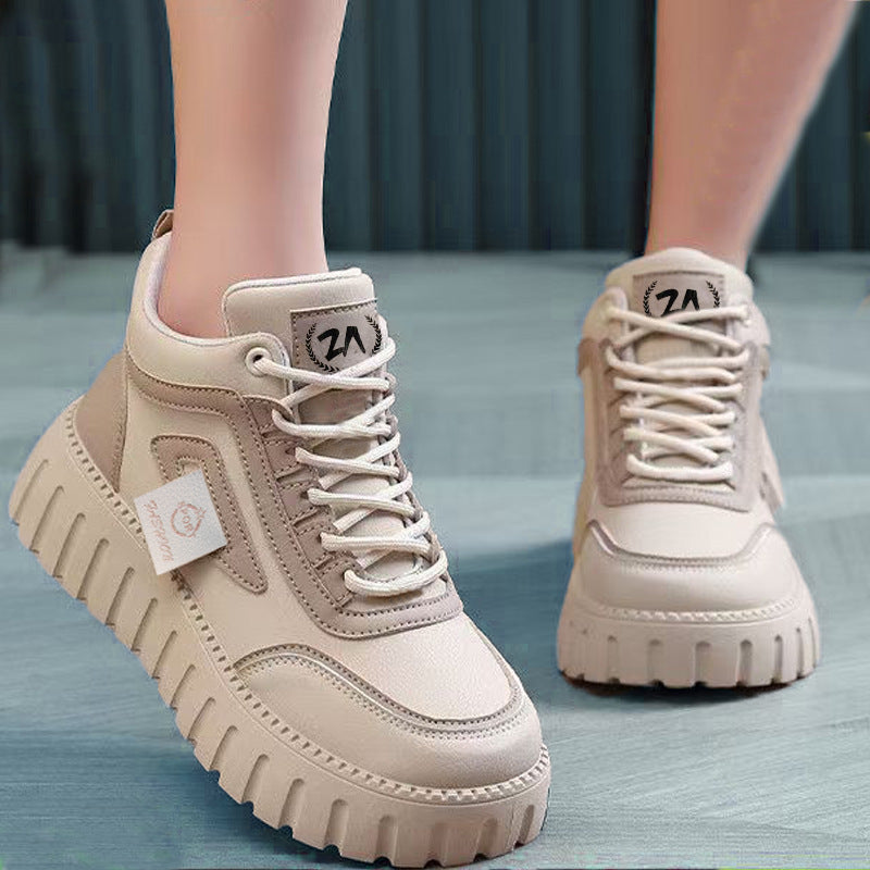 Damen Sportliche Chunky Sneakers mit verstärkter Sohle und atmungsaktivem Obermaterial R&B