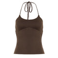 Damen Sportliches Top mit verstellbaren Trägern R&B