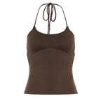 Damen Sportliches Top mit verstellbaren Trägern R&B