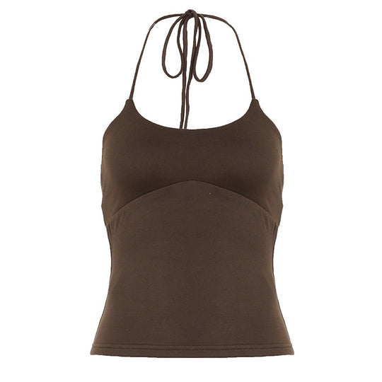 Damen Sportliches Top mit verstellbaren Trägern R&B