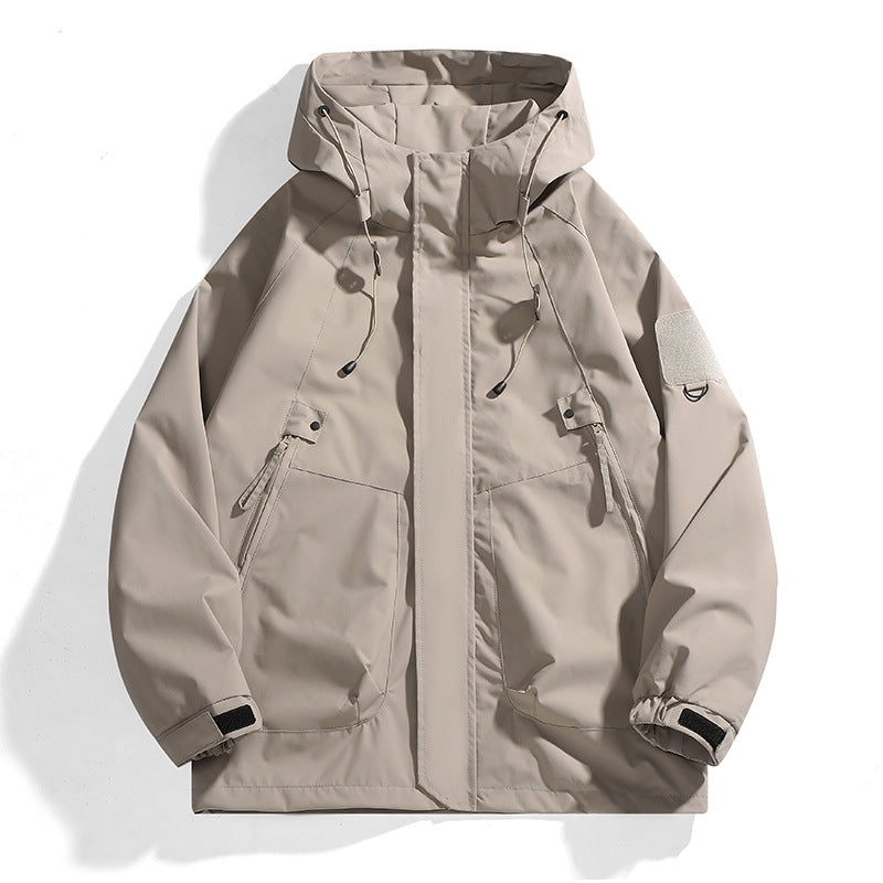 Damen Outdoor-Jacke mit verstellbarer Kapuze und atmungsaktiven Einsätzen R&B