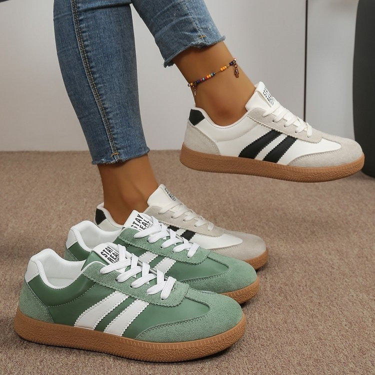 Damen Sportliche Sneakers mit strapazierfähigem Obermaterial und rutschfester Sohle R&B