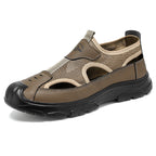 Damen Mesh-Sandalen mit rutschfester Laufsohle und verstellbarem Riemen R&B