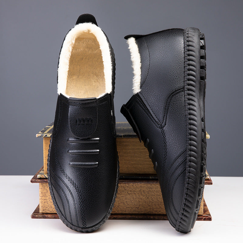 Damen Warmfutter Slip-On Schuhe mit rutschfester Sohle R&B