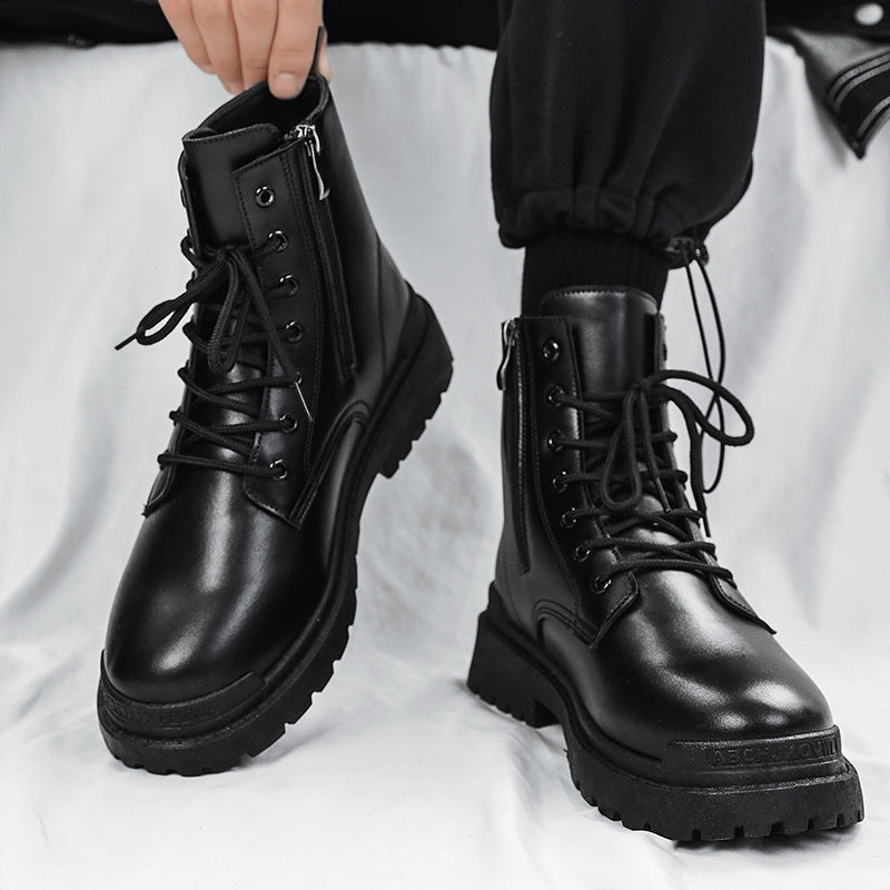 Damen robuste Stiefel mit rutschfester Sohle und modischem Design