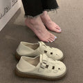 Damen Clogs mit modischem Riemenverschluss und rutschfester Sohle R&B