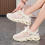 Damen Atmungsaktive Lauf-Sneaker mit flexibler Sohle R&B
