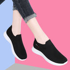 Damen Slip-On Freizeitschuhe mit atmungsaktivem Obermaterial und rutschfester Sohle R&B