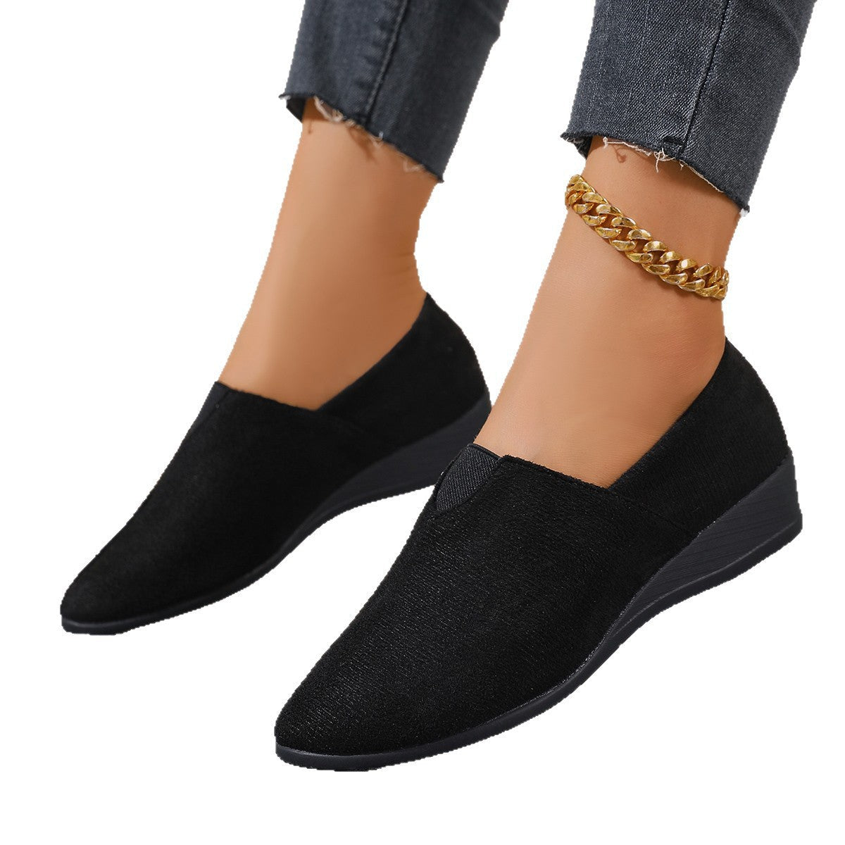 Damen Bequeme und elegante Slipper aus atmungsaktivem Material R&B