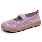 Damen Bequeme und elegante Ballerinas mit elastischem Riemen R&B