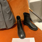 Damen Modische Chelsea-Stiefel mit flexiblem Reißverschluss und strapazierfähiger Sohle R&B