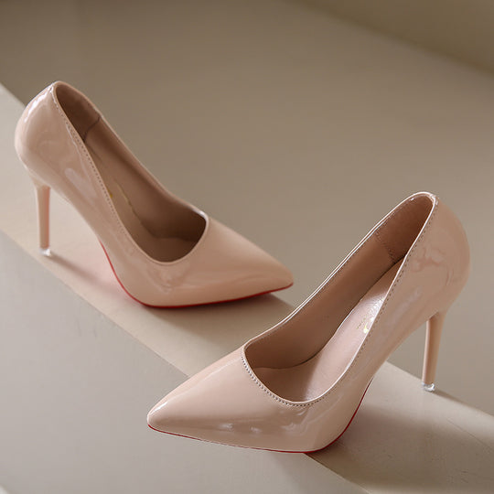 Damen elegante Stiletto-Pumps mit modischer Spitzenform R&B