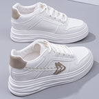 Damen Sportliche Plateau-Sneaker mit eleganten Details und atmungsaktivem Obermaterial R&B