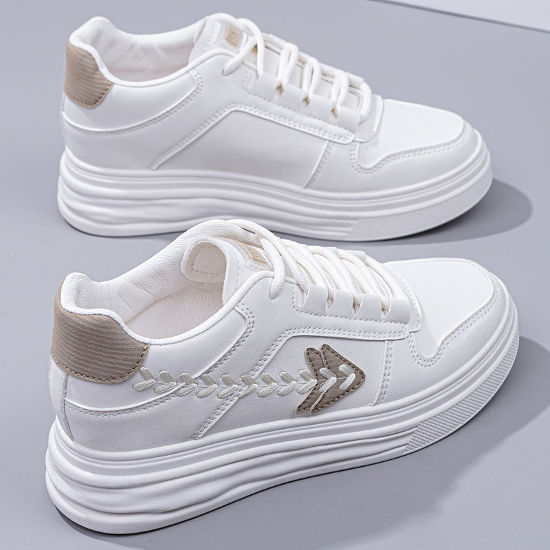Damen Sportliche Plateau-Sneaker mit eleganten Details und atmungsaktivem Obermaterial R&B
