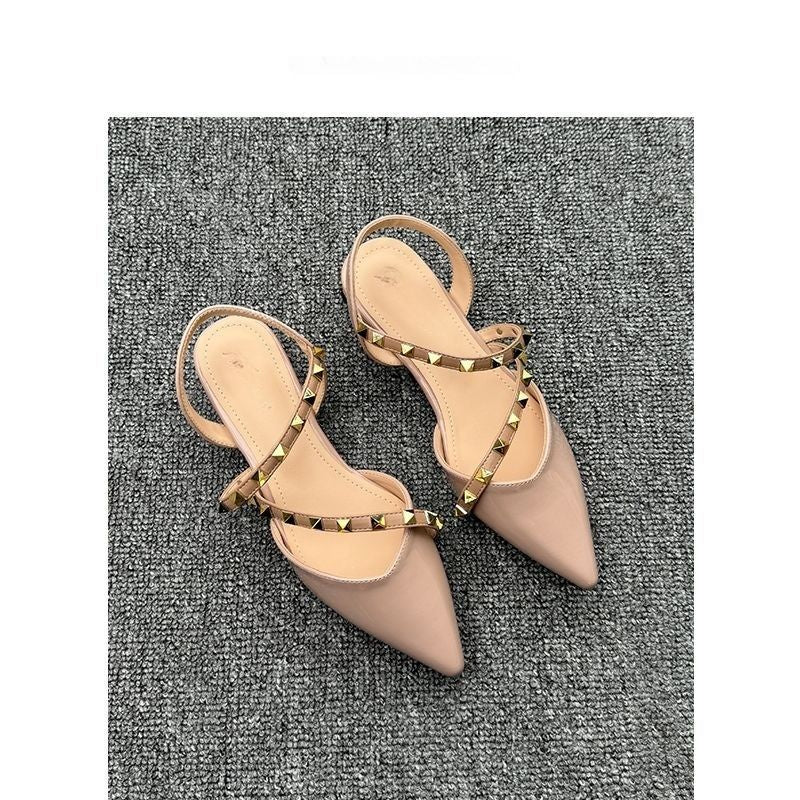 Damen Slingback Pumps mit glamouröser Strassverzierung R&B