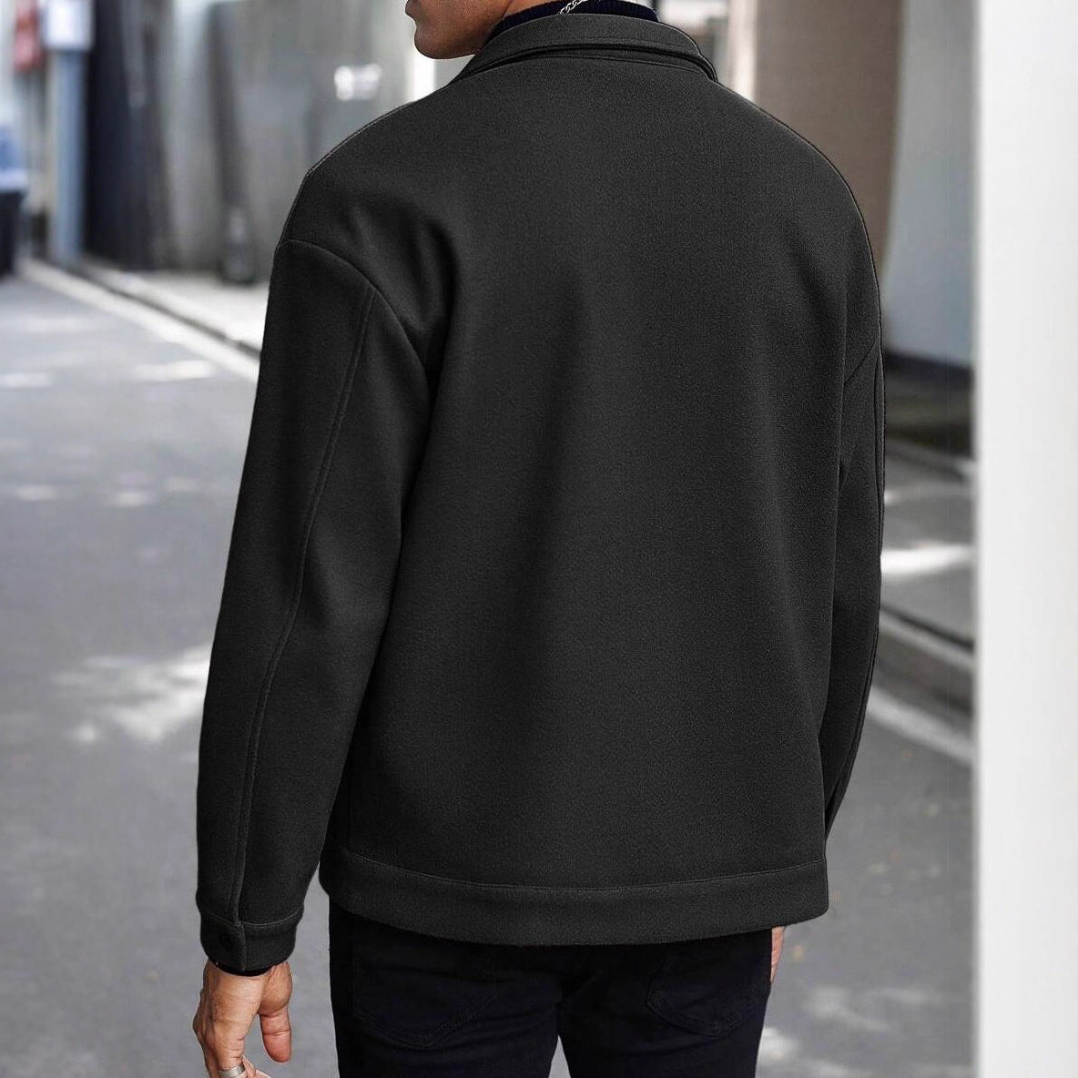 Herren modische Overshirtjacke