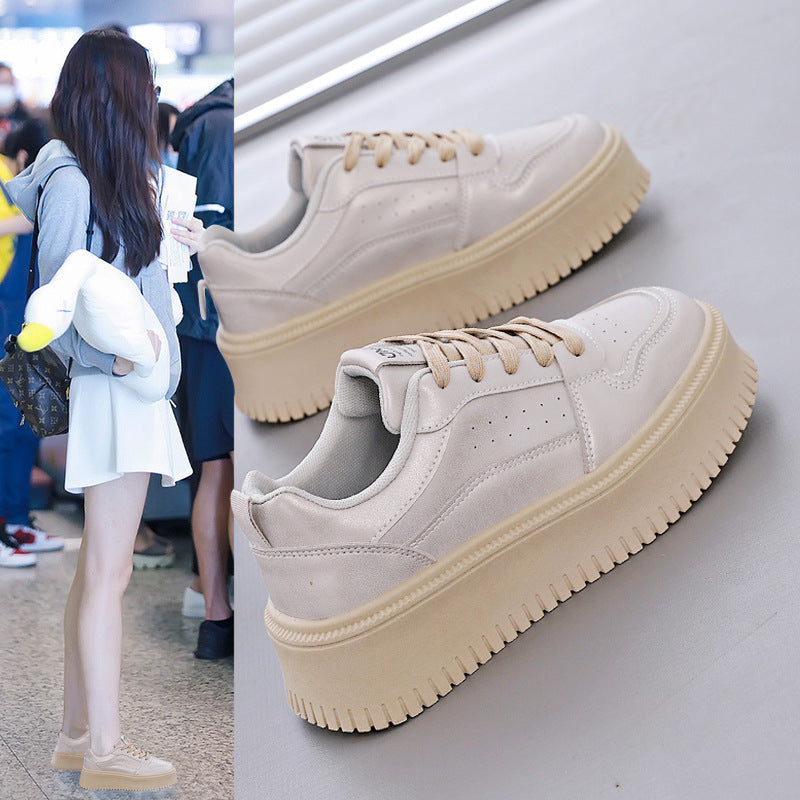Damen Chunky Sneakers mit dickem Plateau und modischem Design R&B