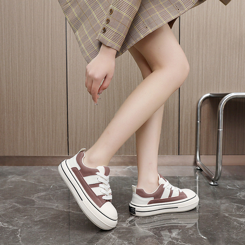 Damen Sneakers im sportlichen Retro-Stil mit atmungsaktiven Mesh-Einsätzen R&B