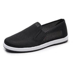 Damen Luftige Slip-On Schuhe aus Netzmaterial