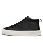 Damen High-Top Sneakers aus hochwertigem Kunstleder mit rutschfester Sohle R&B