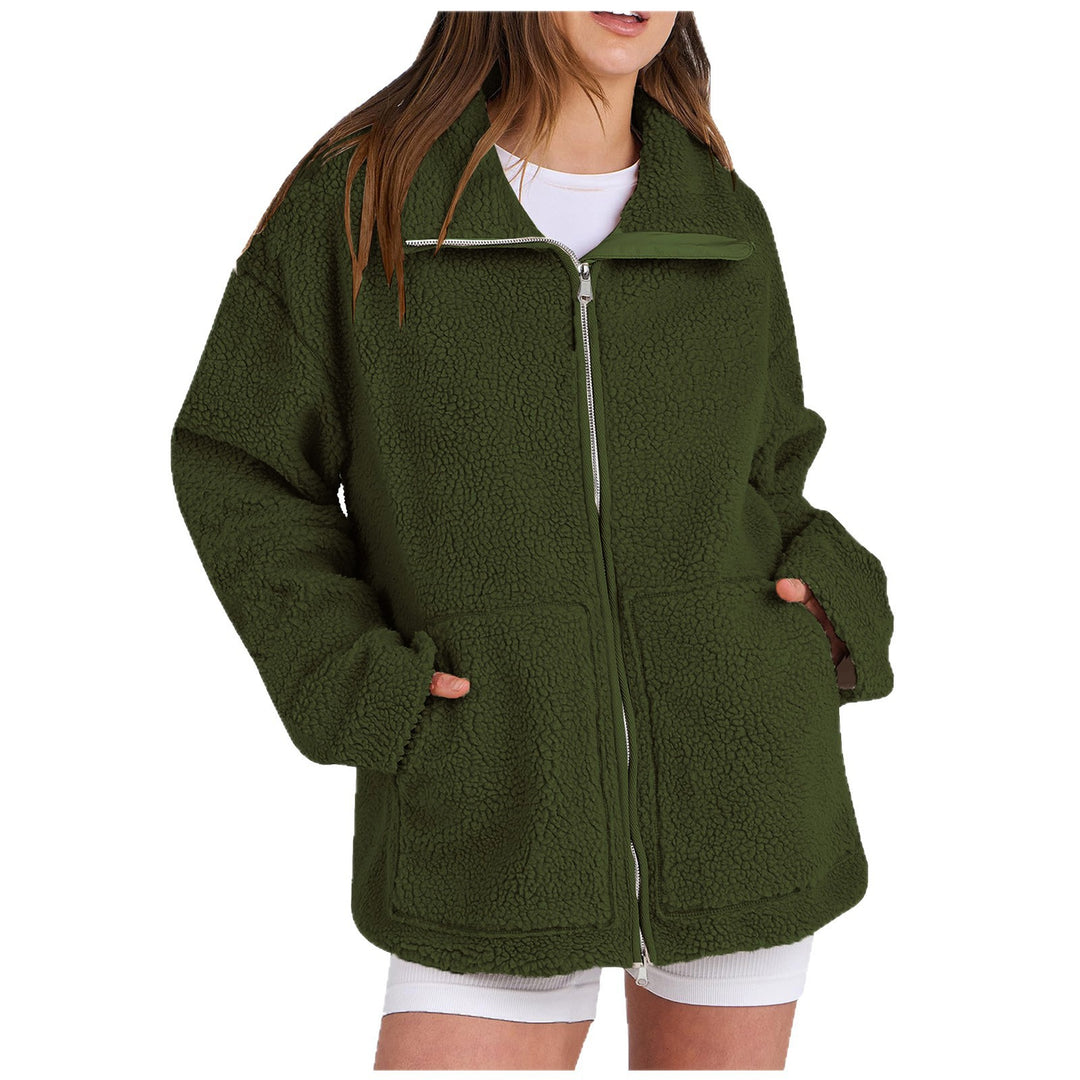 Damen Gemütlicher Fleece-Hoodie R&B