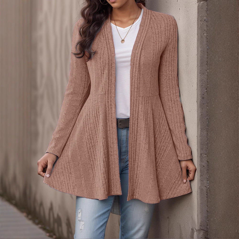 Damen Langarm Cardigan R&B