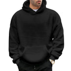 Herren bequemer Oversized Kapuzenpullover R&B
