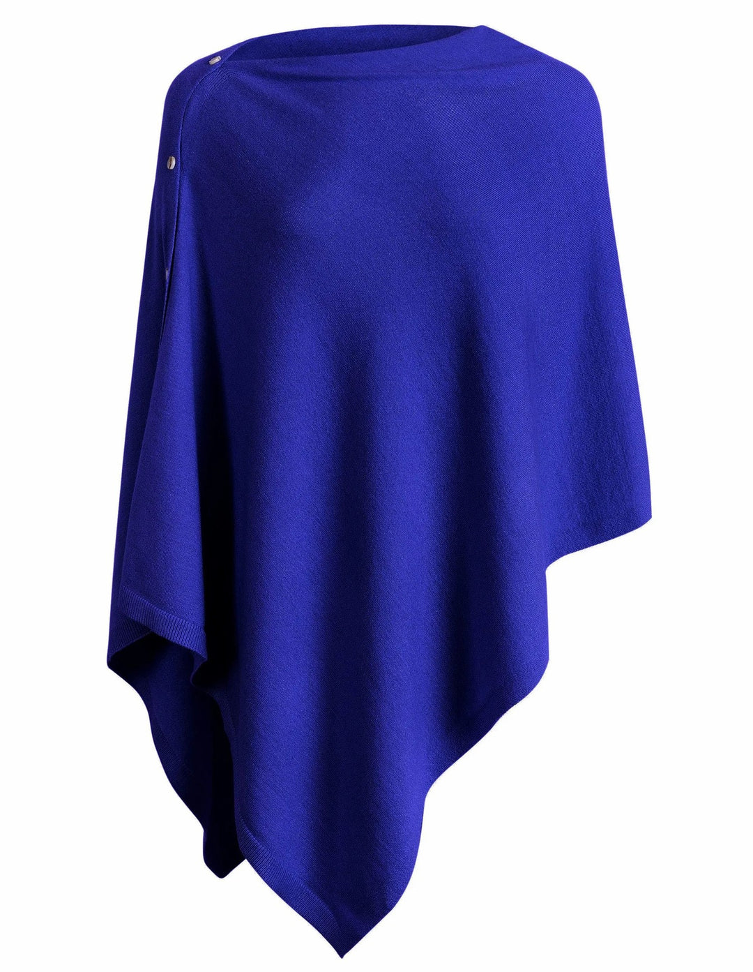 Damen vielseitiger Poncho aus hochwertiger Materialmischung R&B