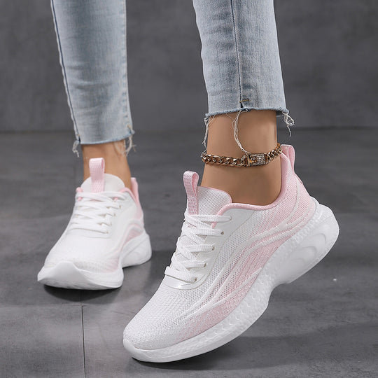 Damen atmungsaktive Freizeitschuhe mit elastischem Design R&B