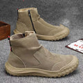 Damen modische Ankle-Boots mit robustem Profil und praktischem Reißverschluss R&B