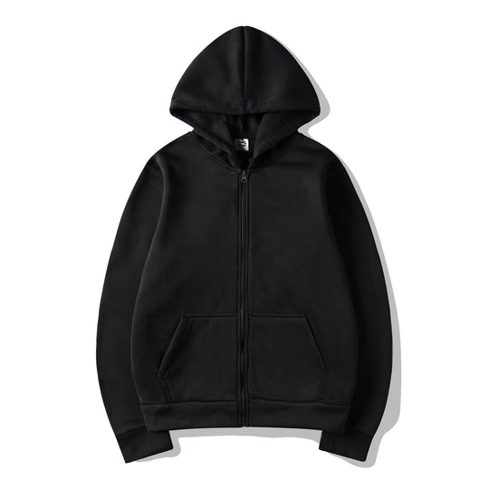 Damen Kapuzensweatshirt mit durchgehendem Reißverschluss und seitlichen Taschen R&B