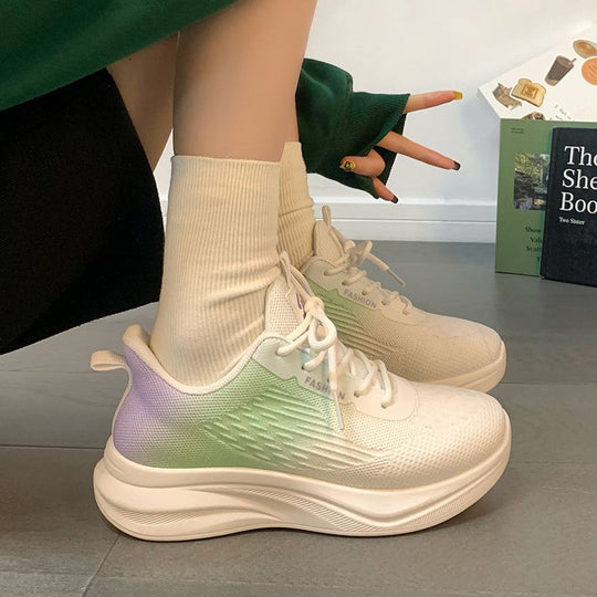Damen Modische und leichte Laufschuhe mit flexibler Dämpfungstechnologie R&B