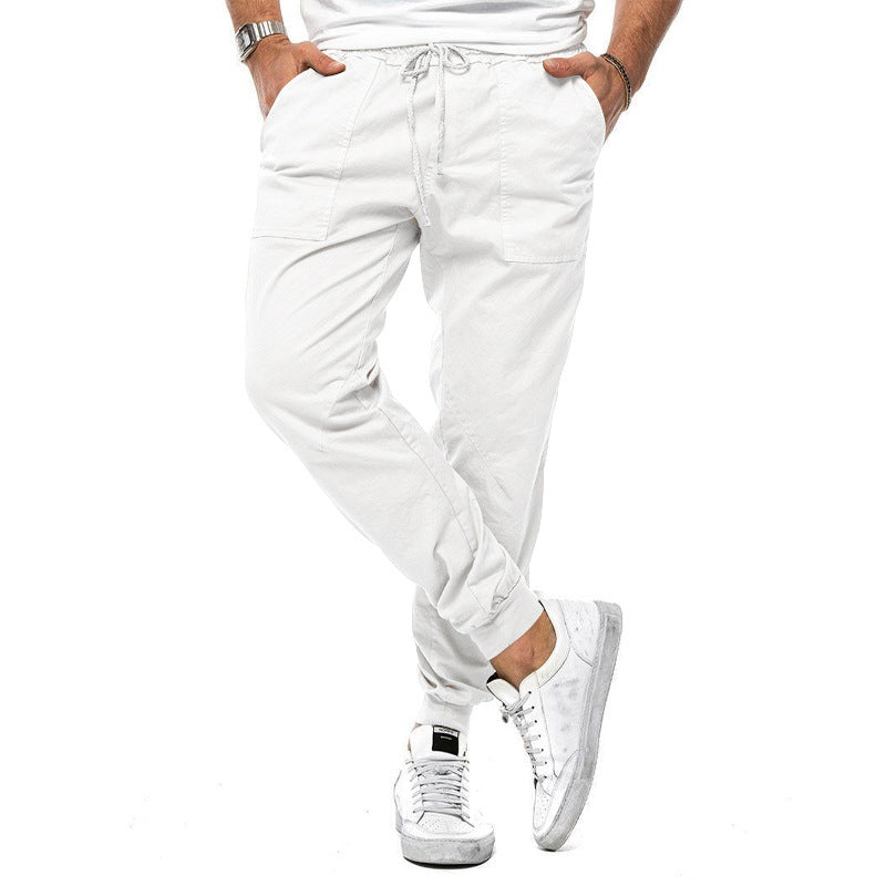 Herren Cargo-Jogginghose mit elastischem Bund und praktischen Taschen R&B
