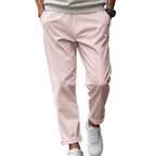Herren elegante Chino-Hose mit bequemem Bund und modischem Schnitt R&B