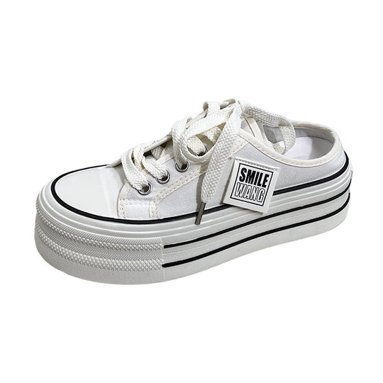 Damen Freizeitsneaker mit modischem Plateau-Design und atmungsaktivem Obermaterial R&B