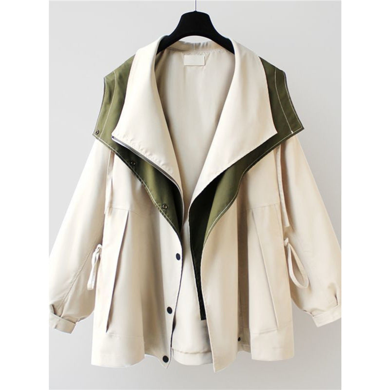 Damen multifunktionale Outdoor-Jacke mit großen Taschen und praktischen Reißverschlüssen R&B