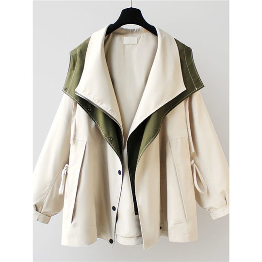 Damen multifunktionale Outdoor-Jacke mit großen Taschen und praktischen Reißverschlüssen R&B