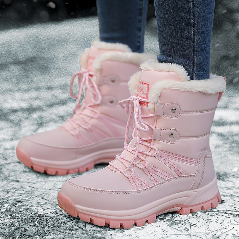 Damen Winterstiefel mit isolierender Fütterung und rutschfester Sohle R&B 1770350024