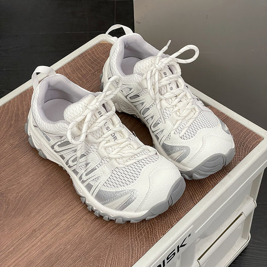Damen Sneakers mit ergonomischem Design und atmungsaktiver Mesh-Oberfläche R&B