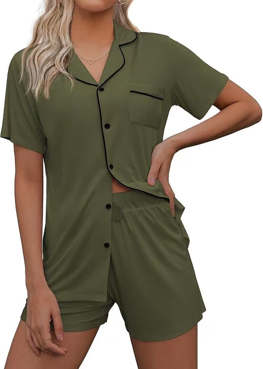 R&B | Strickjacke Revers Loungewear Set