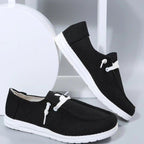 Damen Slip-On Freizeitschuhe mit atmungsaktivem Obermaterial R&B