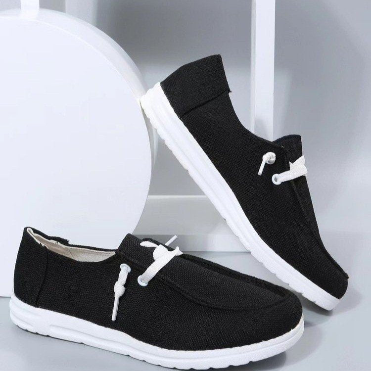 Damen Slip-On Freizeitschuhe mit atmungsaktivem Obermaterial R&B