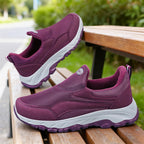 Damen Bequeme Slip-On Sportschuhe mit elastischem Obermaterial R&B