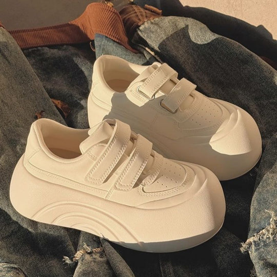 Damen Nachhaltige Sneaker mit verstellbarem Klettverschluss und dämpfender Sohle R&B