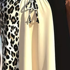 Damen Strandtop mit modischem Animal-Print R&B