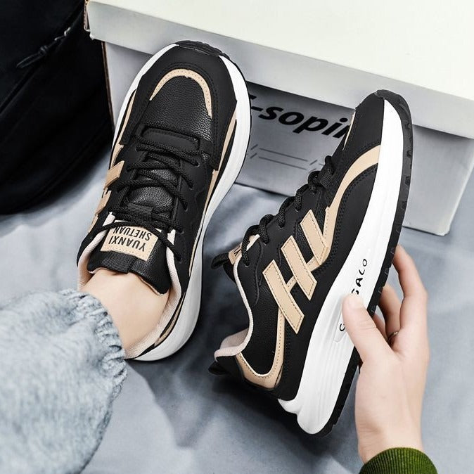 Damen Sportliche Sneakers mit dämpfender Laufsohle und atmungsaktivem Obermaterial R&B
