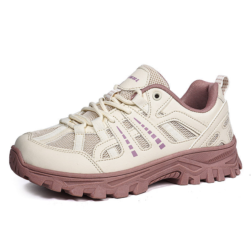 Damen Sportliche Trail-Laufschuhe mit atmungsaktivem Obermaterial und dämpfender Sohle R&B