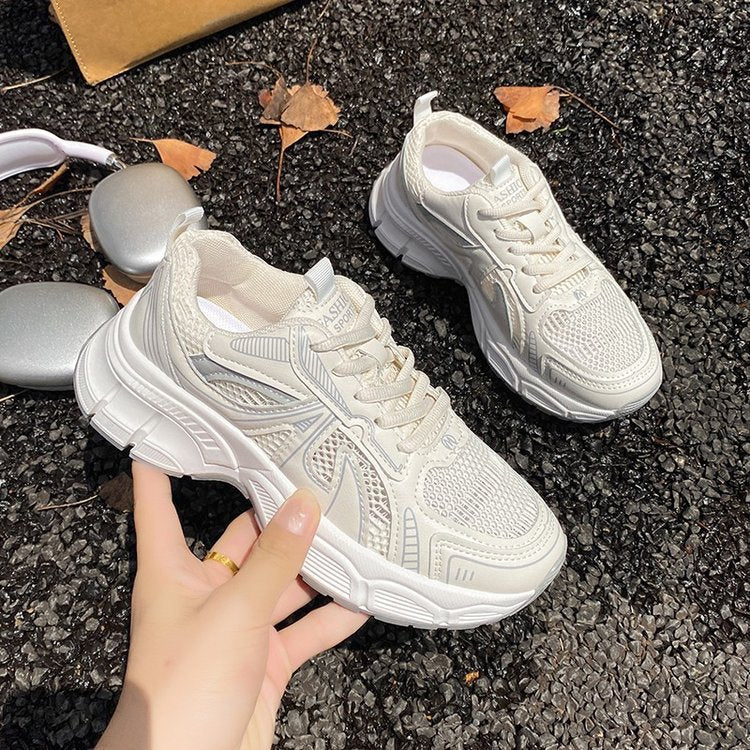 Damen Sport Sneakers mit atmungsaktivem Obermaterial und dämpfender Sohle R&B