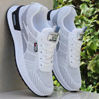 Damen Atmungsaktive Laufsneaker mit flexiblem Mesh-Obermaterial und dämpfender Sohle R&B