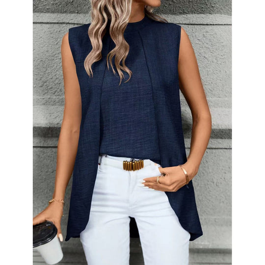Damen Elegantes Trägershirt mit fließendem Schnitt und lässigem Fall R&B